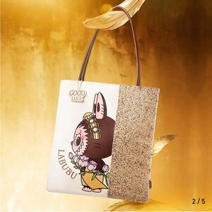 LABUBU GOOD LUCK TO YOU- Canvas Bag Thailand Limited Edition Pop Mart
